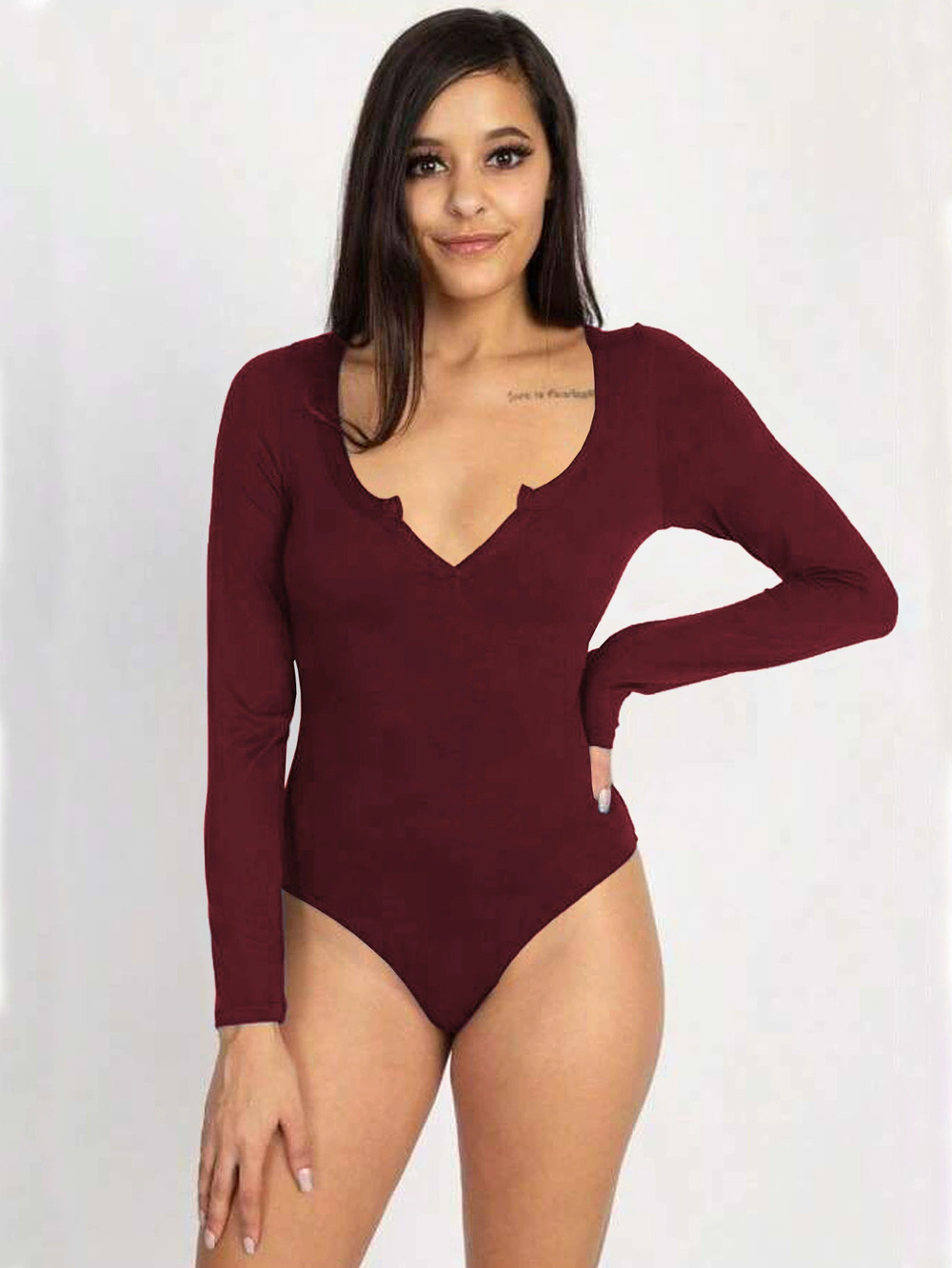 ZARA Simple Commute Jumpsuit Fall Winter Comfortable Tummy Base Layer - Picture 2 of 7